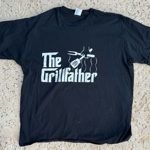 Men’s Black Graphic Tshirt